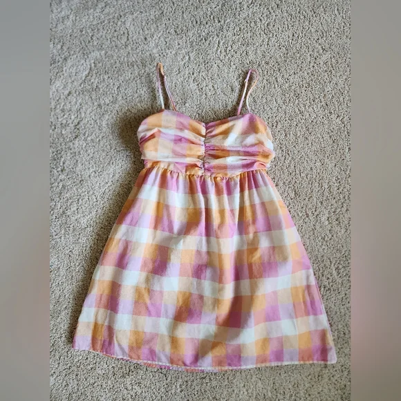 Charlie Holiday size  XSmall Madonna mini dress orange pink - Picture 2 of 9